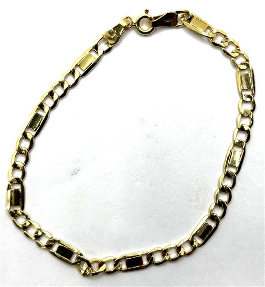 Bracciale Domar Uomo Bracciale oro 18k in Oro BROR-381-280 - BROR-381-280